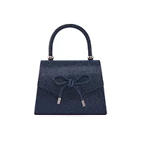 Celina, Rhinestone Covered Bow Detail Evening Clutch Bag