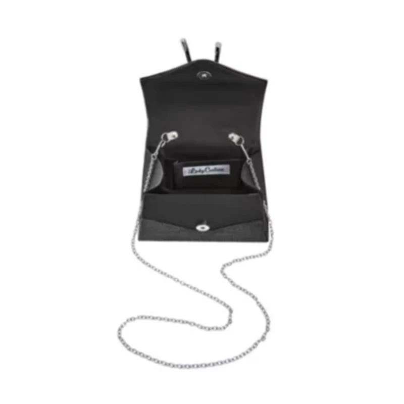 Celina, Rhinestone Covered Bow Detail Evening Clutch Bag