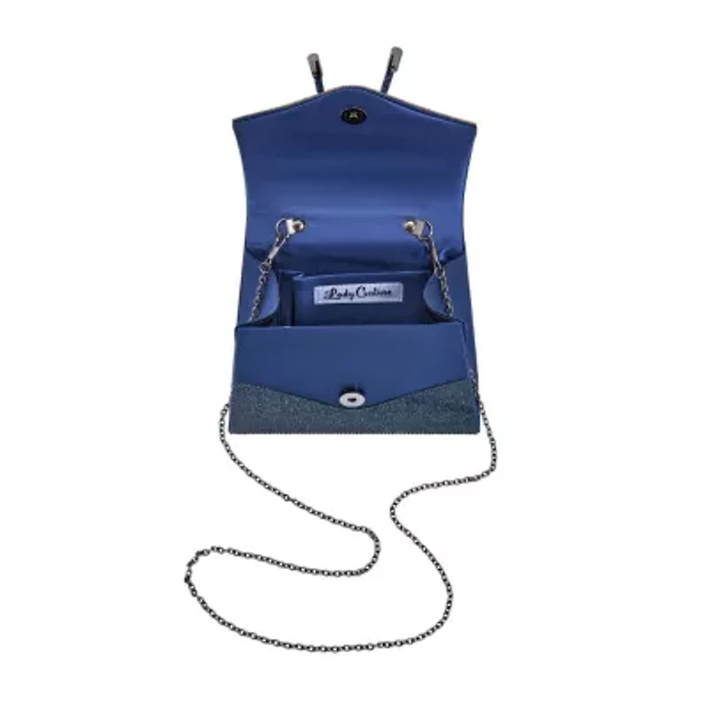 Celina, Rhinestone Covered Bow Detail Evening Clutch Bag