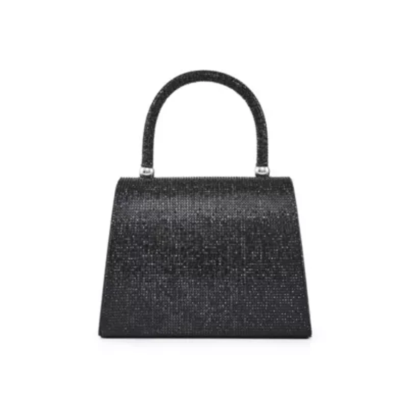 Celina, Rhinestone Covered Bow Detail Evening Clutch Bag