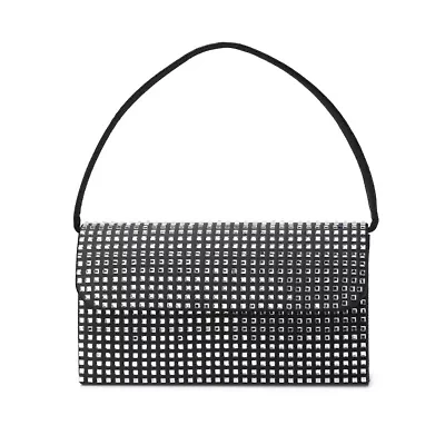 Shana, Rhinestone Covered Satin Handbag