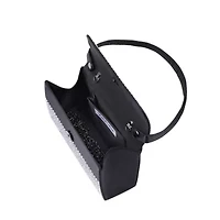 Shana, Rhinestone Covered Satin Handbag