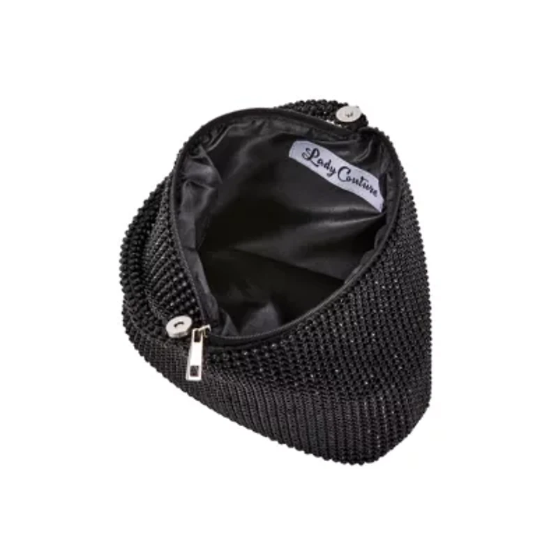 Bling, Rhinestone Covered Handle Bag