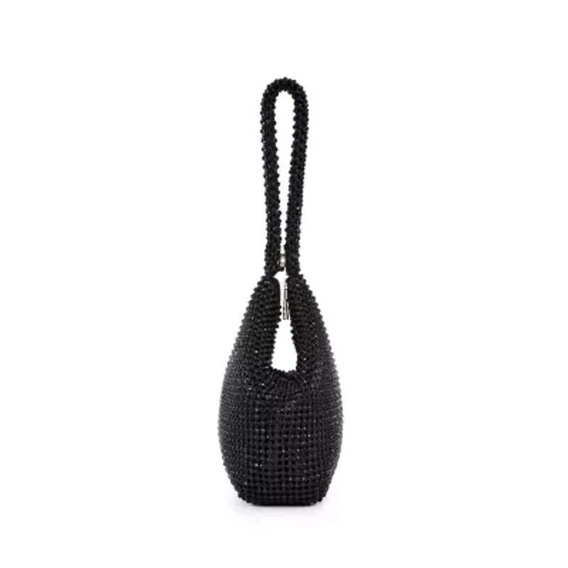 Bling, Rhinestone Covered Handle Bag