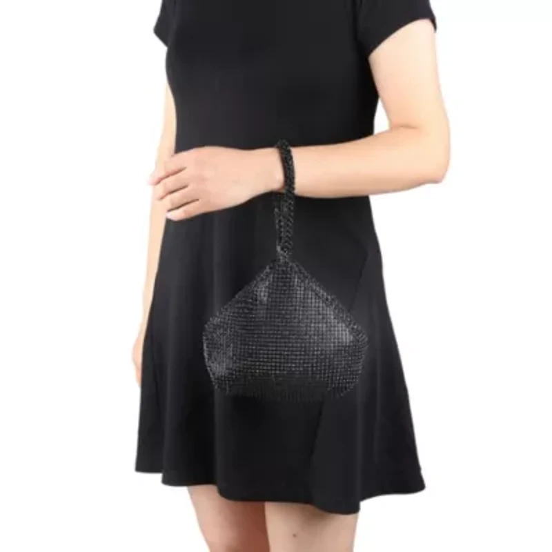 Bling, Rhinestone Covered Handle Bag