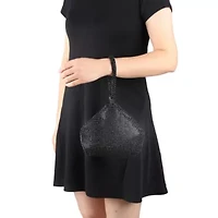 Bling, Rhinestone Covered Handle Bag