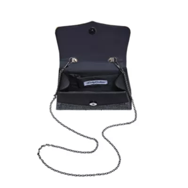 Ashley, Chic Evening Bag With Bamboo Handle