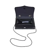 Ashley, Chic Evening Bag With Bamboo Handle