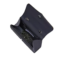 Ashley, Chic Evening Bag With Bamboo Handle