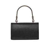 Cindy, Elegant Rhinestone Satin Handbag