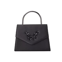 Classy, Rhinestone Satin Evening Clutch Bag