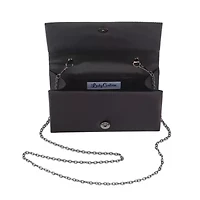 Lucy, Rhinestone Covered Satin Fabric Clutch Bag