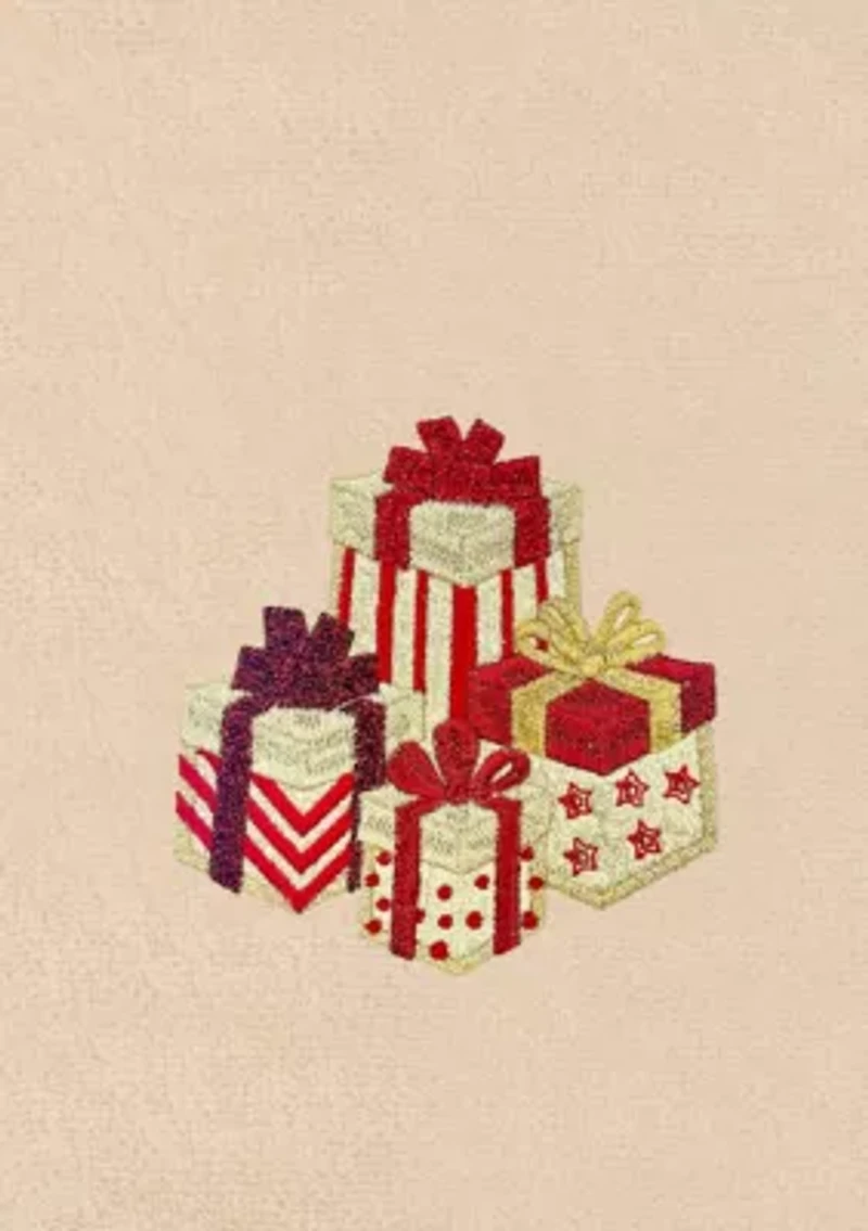Christmas Packages Hand Towels Set of 2