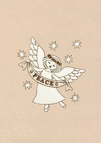 Christmas ANGEL Hand Towels Set of 2