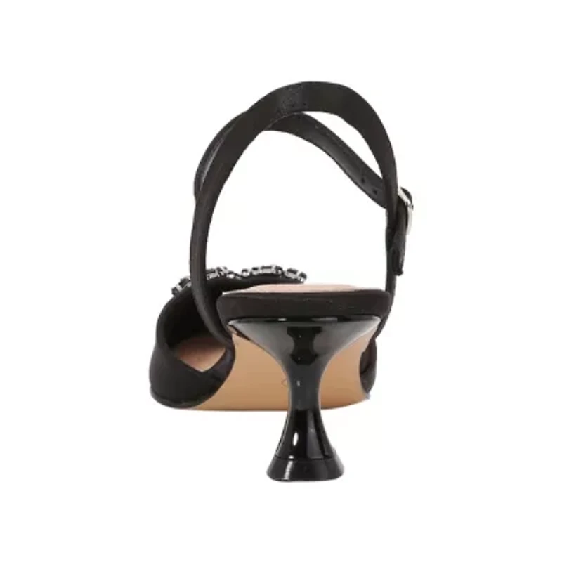 Classy, Satin Jewel Ornament Sandal