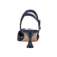 Classy, Satin Jewel Ornament Sandal