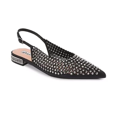 Emmy, Multi Jewels Flat Slingback