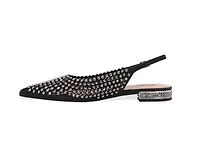 Emmy, Multi Jewels Flat Slingback