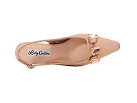 Glamour, Jewel Heel Slingback Pump