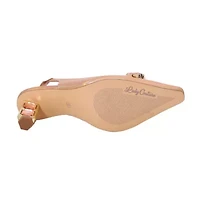 Glamour, Jewel Heel Slingback Pump