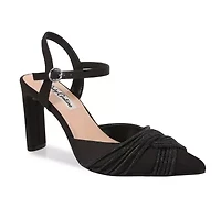 Fay, Satin Rhinestone Pump