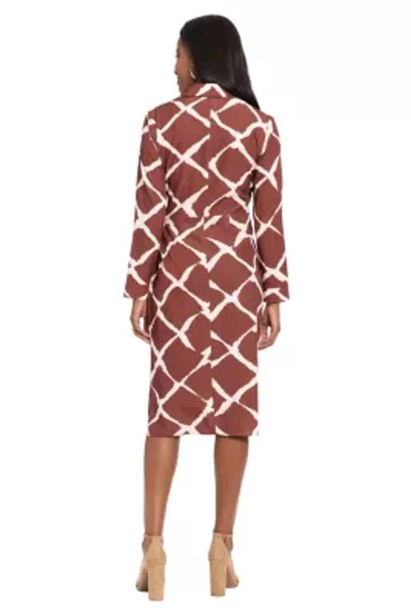 Faux Wrap Side Tie