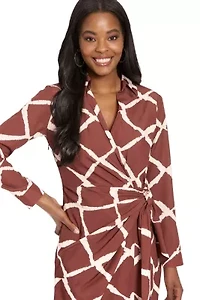 Faux Wrap Side Tie