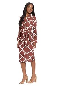 Faux Wrap Side Tie