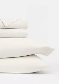 Ultra Soft 100% Cotton Solid Sheet Set