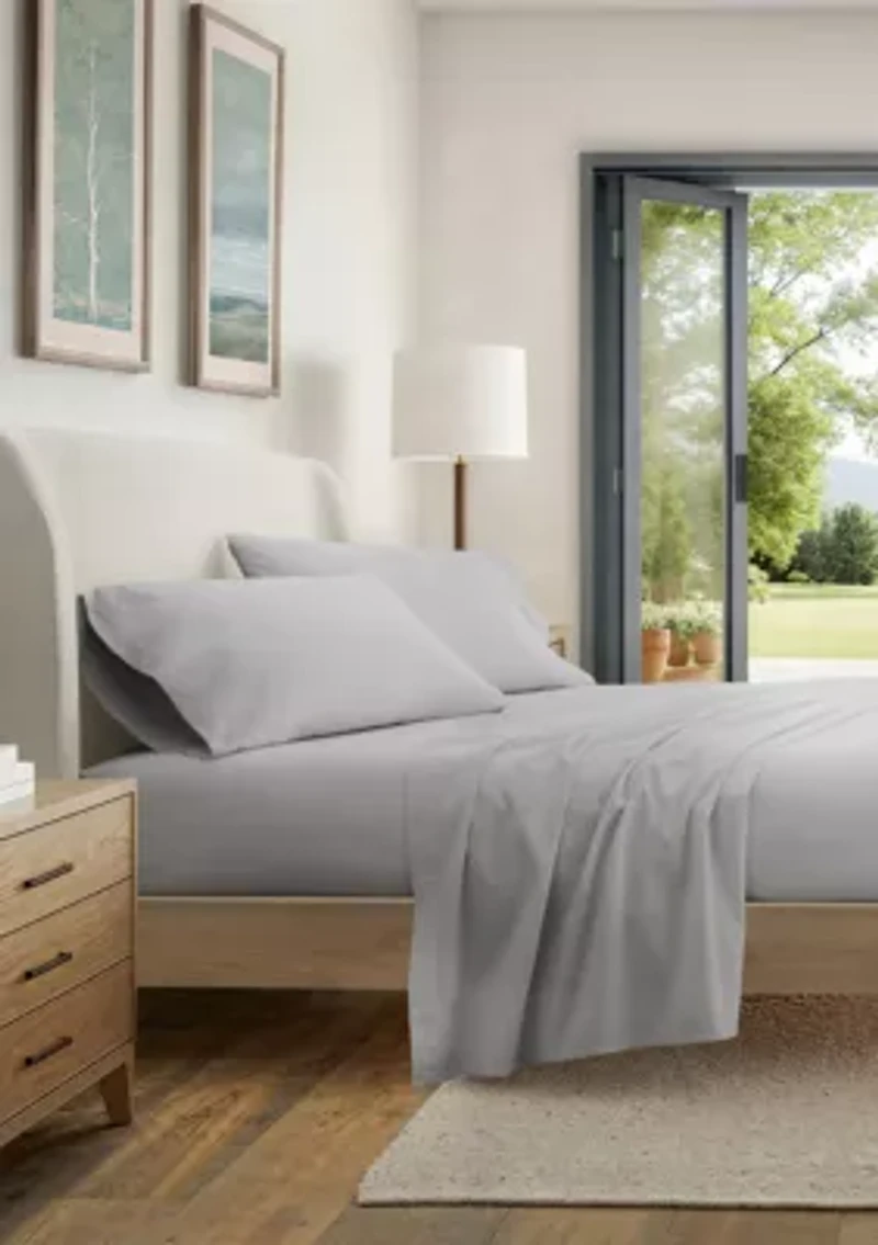 Ultra Soft 100% Cotton Solid Sheet Set