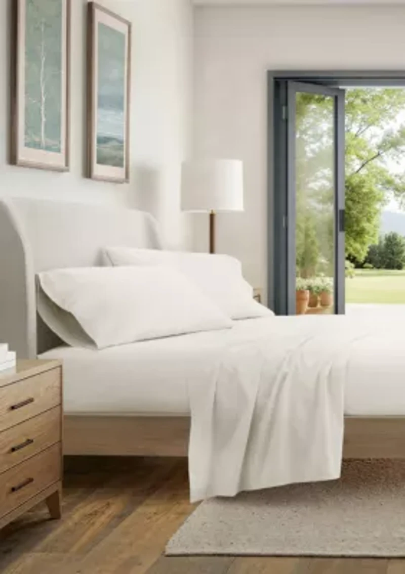 Ultra Soft 100% Cotton Solid Sheet Set