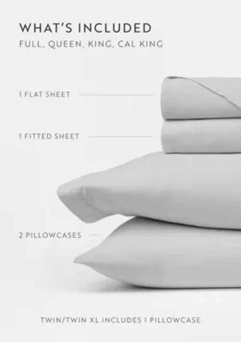 Ultra Soft 100% Cotton Solid Sheet Set