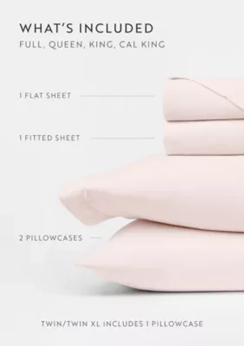 Ultra Soft 100% Cotton Solid Sheet Set