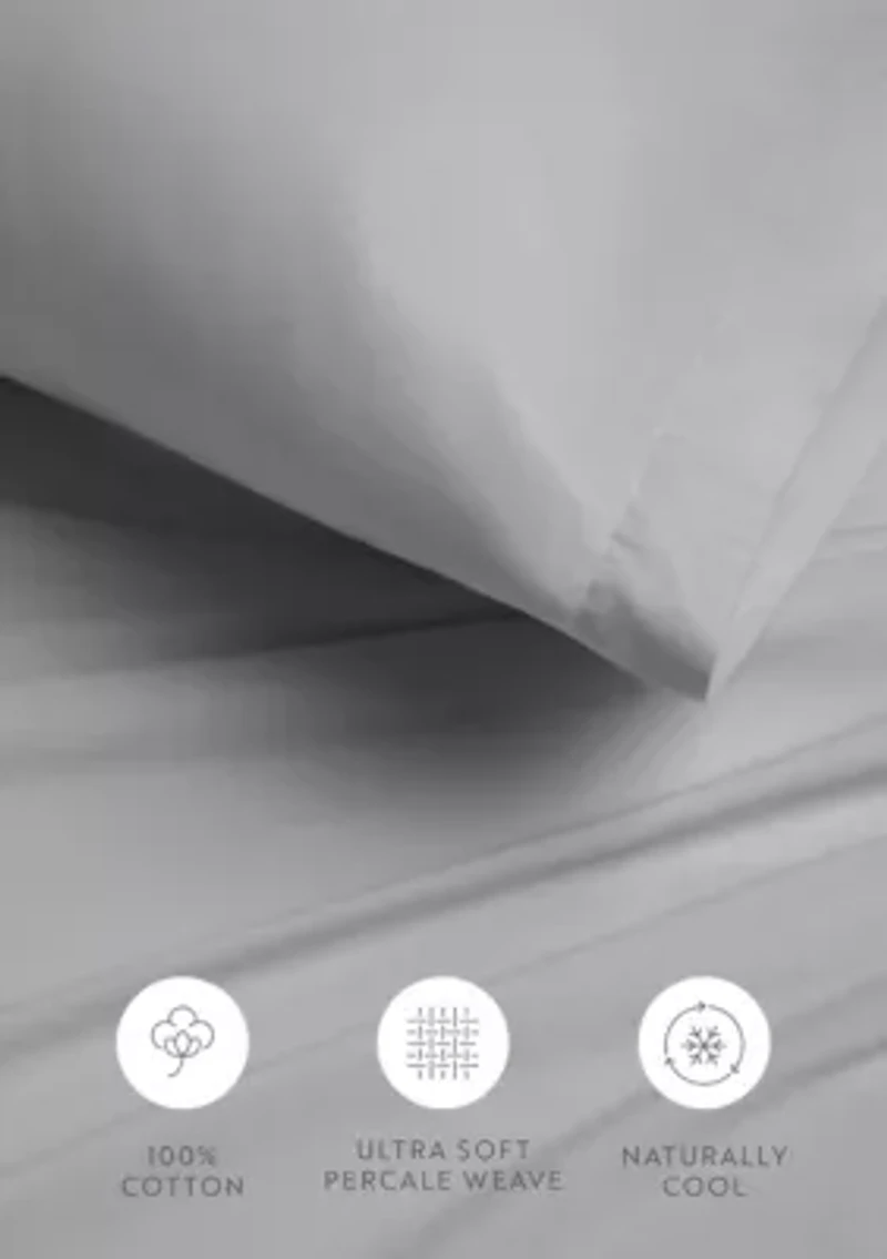 Ultra Soft 100% Cotton Solid Sheet Set