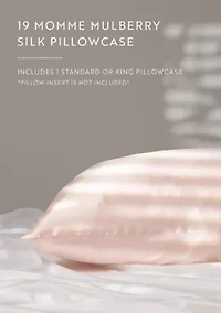 100% Mulberry Silk Pillowcase
