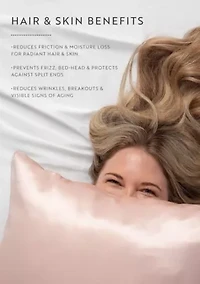 100% Mulberry Silk Pillowcase