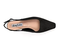 Natalie, Rhinestone Heel Slingback