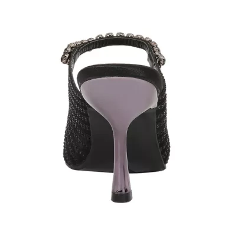 Love, Mesh Rhinestone Slide