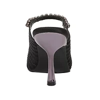 Love, Mesh Rhinestone Slide