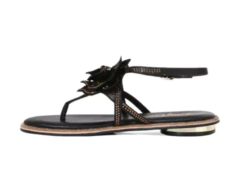 Maui, Flower Thong Flat Sandal