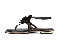 Maui, Flower Thong Flat Sandal