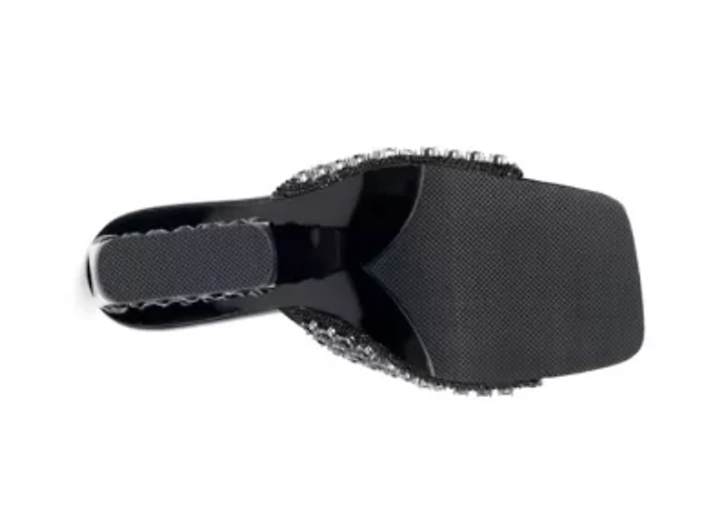 Royal, Rhinestone Jewel Heel Slide