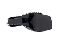 Royal, Rhinestone Jewel Heel Slide