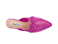 Monaco, Closed Toe One Band Microstones Mule