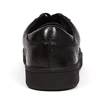 Paris, Low Top Laser Cut Sneaker With Rhinestones