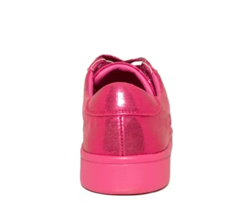 Paris, Low Top Laser Cut Sneaker With Rhinestones