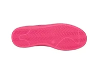 Paris, Low Top Laser Cut Sneaker With Rhinestones