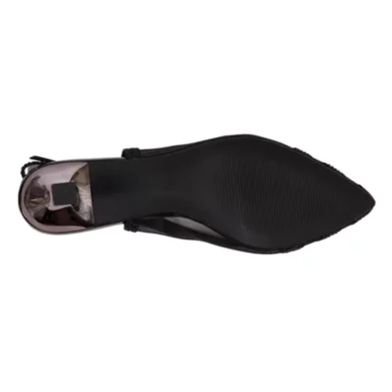 Macy, Rhinestone Trimmed Slingback Pump