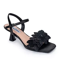 Lori, Flower Rhinestone Sandal