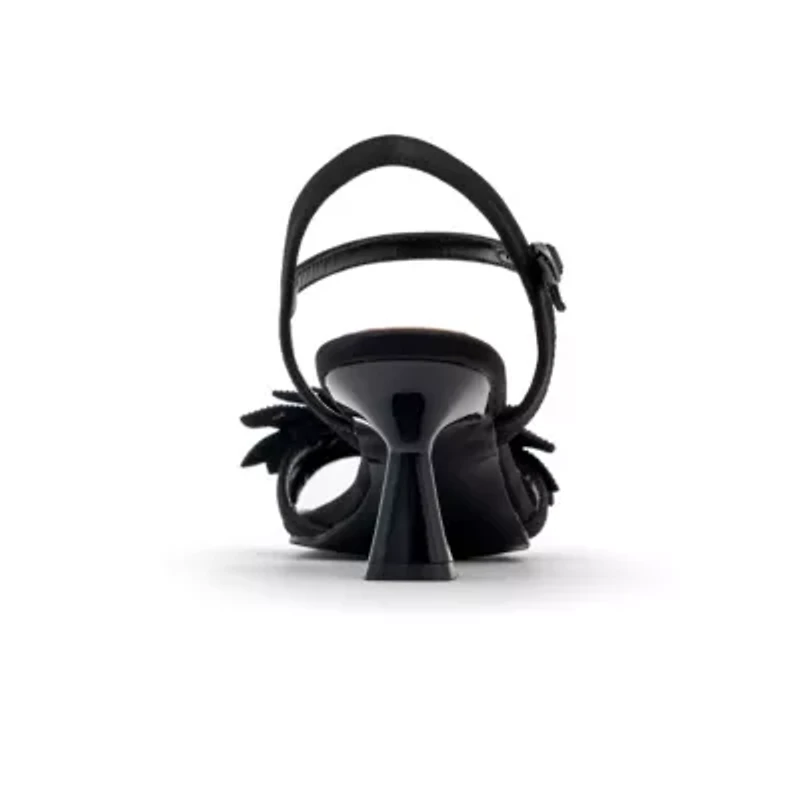 Lori, Flower Rhinestone Sandal